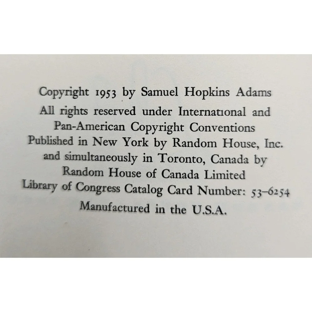 1953 Landmark The Erie Canal By Samuel Hopkins Adams - HC